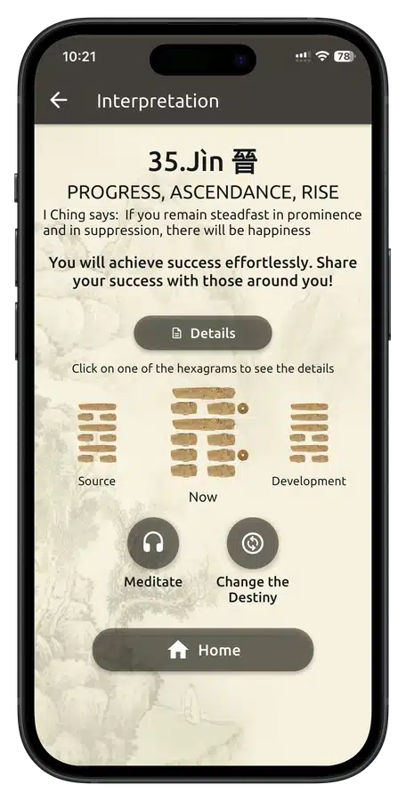 I Ching Hexagram Divination I Ching Hexagram Divination